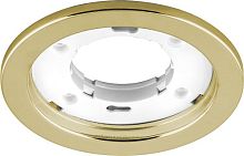 Светильник потолочный Feron DL53 220В GX53 Золото картинка 